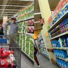 2 Min shopping Spree @ Ramstein commissary!!!GRAB EVERYTHING IN 2 MIN!!!