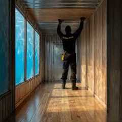 Underground Container Pool Build to Luxury Backyard Oasis