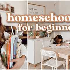 HOW WE HOMESCHOOL OUR KIDS + WHAT WE USE! curriculum, daily rhythms + more!