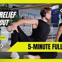 5-Minute Full Body Pain Relief Workout 🔥 Fix Neck, Shoulders, Lower Back & Legs FAST!