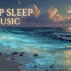 Deep Sleep Instantly 🌊 Relaxing Piano & Ocean Sounds to Reduce Stress & Anxiety