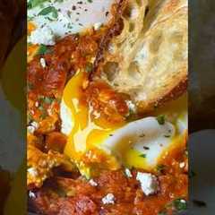 When I don’t want leftovers I make this single serve shakshuka