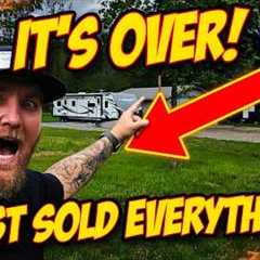SOLD IT ALL & KICKED EVERYONE OUT!  tiny house, homesteading, off-grid, cabin build, DIY, HOW TO
