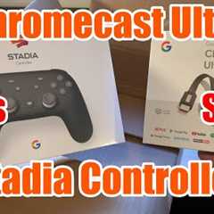 Stadia Setup - Chromecast Ultra - Stadia Controller - A quick look at setup / gaming on 4k TV and PC