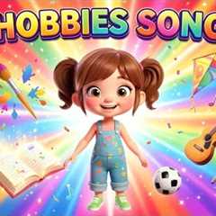 Hobbies Song for Kids 🎵 | Learn Hobbies Vocabulary in English (Preschool, Kindergarten & ESL)