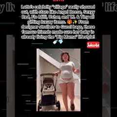 Latto’s Rich Celebrity Baby Gifts! 🎁#latto #angelreese #sexyyred #shorts #viral