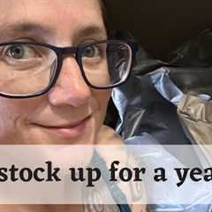 Expert's GUIDE to Stocking Up on One Year of Food Storage!