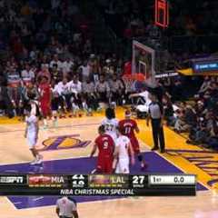 LeBron James Dazzles Versus the Lakers in Tinseltown