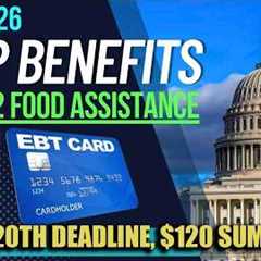 NEW SNAP UPDATE (APRIL 2026): $332 EXTRA FOOD ASSISTANCE for LOW INCOME & NEW CHANGES ON APRIL..