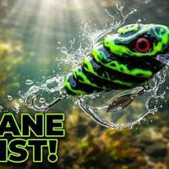 I Made a Twisted Fishing Lure Insane Action!