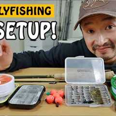 My Lake Fly Fishing Setup for Trout (Stillwater Indicator) | Fishing with Rod