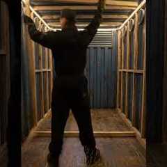 Hidden Shipping Container Bunker Build by the Lake