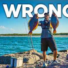 You’re Fishing Jetties Wrong… Here’s Why You’re Not Catching (Slip bobber rig)