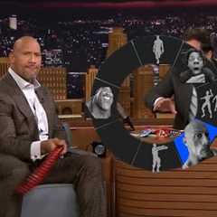 Dwayne Johnson Does The Wrong Emote