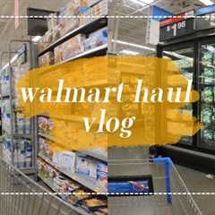 Living in America | Walmart Haul ASMR Vlog | Grocery Shopping for a Family of 2 in California 🛒