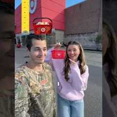 ONLY GETTING MINI PRODUCTS FOR MY MINI TARGET SHOPPING BASKET!🥹💗 #makeup #skincare #mini #cute