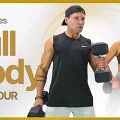 1 Hour FULL BODY WORKOUT with DUMBBELLS | Build Strength & Muscle | ONE Series
