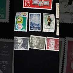 Stamp Collecting: Episode 1 A Nice Collection of CTO Stamps From Germany(DDR) Found So Far.