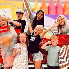 School Supplies for 10 kids! | Back To School 2021! | School Shopping Haul!