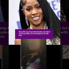 Remy Ma says Super Bowl Suites was full of stuck up celebs so she decided to sit with fans