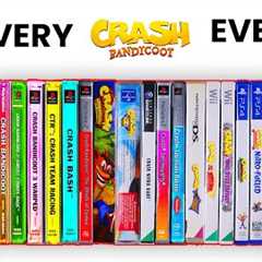 Unboxing Every Crash Bandicoot Game Ever (1996-2023)