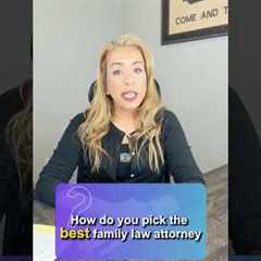 👨‍👩‍👧‍👦 How to Pick the BEST Family Lawyer for Your Divorce 💔