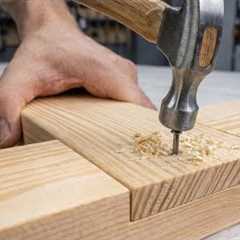 Most Perfect Hand Cut Wood Joints, Extreme Woodworking Precision Skills