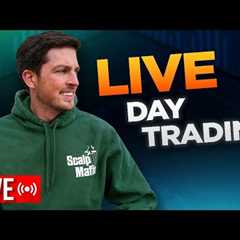 🔴LIVE FUTURES DAY TRADING - Nasdaq Day Trading - Trading 20 $50K Apex EOD PA Accounts
