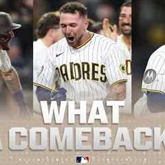 FULL 9TH INNING: Padres score FIVE RUNS in the 9th inning to WALK IT OFF! 🤯🤩