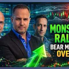 Monster Market Rally, Is The Bear Market Cancelled? Stocks, Crypto, Commodities