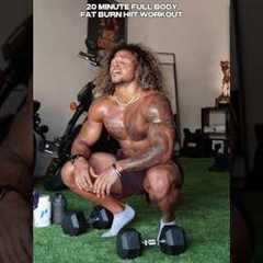 FULL-BODY HIIT WORKOUT. 🔥💯⛓️‍💥 #HIIT #WORKOUT #GOALS