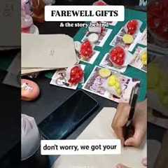 the cutest farewell gifts #farewell #farewellgifts dm to order