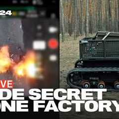 Shaping the Future of Ground Battles: Inside A Ukrainian Secret Ground Drone Factory