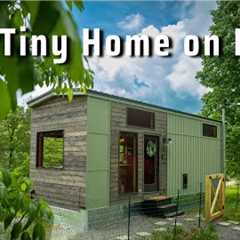 She Lives in a Stunning Tiny House on Her Own Land - 10 ft wide model