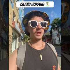 Island Hopping in BORACAY ISLAND 🇵🇭 #travel #philippines #islandhopping #boracay