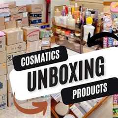 Perfect Beauty Setup Transformation | Makeup Unboxing & Organized Cosmetic Display