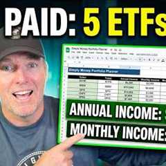 5 ETFs I'm Buying for Maximum Passive Income