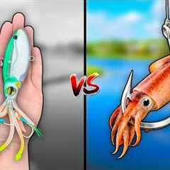 Real vs Fake Salt Water Fishing Challenge