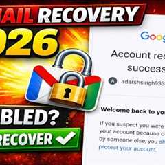 How to Recover Disabled Gmail Account (2026) – Easy Google Account Appeal Tutorial