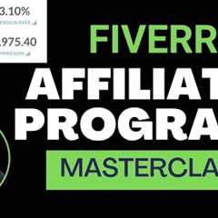 Passive Income with Fiverr Affiliate Program - Free Affiliate Marketing Method