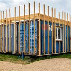 Man Builds DIY Luxury Home from 4 Shipping Containers | Full Build @JulienMalara​