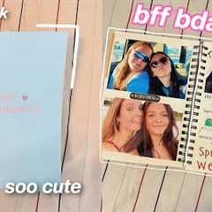 making my best friend's BDAY GIFT * Huge scrapbook*