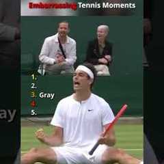 Ranking Most Embarrassing Tennis Moments