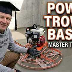 Power Trowel Basics | The Critical First Pass Mistake Most Contractors Make