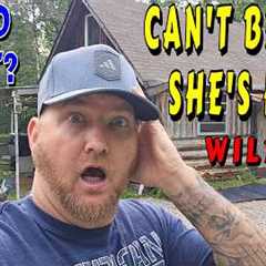 SHE SHOCKED EVERYONE!!! |tiny house, homesteading, off-grid, cabin build, DIY HOW TO tiny cabin