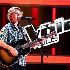 A Boy, His Guitar and a Voice Like a SWEET MEMORY! | The Voice Kids