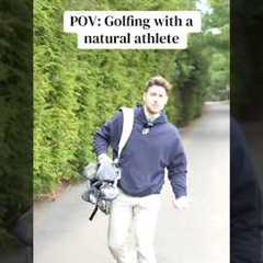 “That was easy” 🤣 #golf #golfing #golfer #golfers