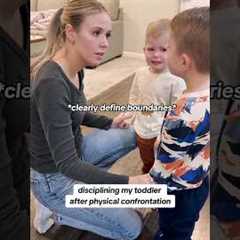 Toddler Discipline #gentleparenting #gentleparentingtips #toddlertantrums #toddlers #parenting