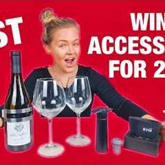 TOP 5 WINE ACCESSORIES Gift Ideas for 2020 | Best Holiday Gifts for Red Wine and White Wine