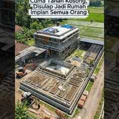 Empty Land to Dream Home 🏡✨ AI Timelapse Build #dreamhome #timelapse #ai